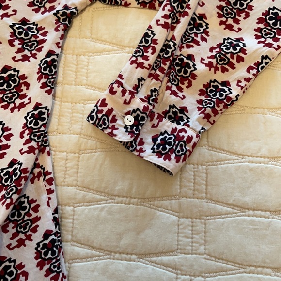 Scotch & Soda print drop shoulder size Medium button shirt - Picture 6 of 7